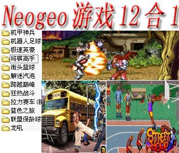 Neogeo游戏12合1+模拟器
