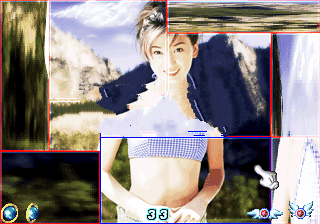 美女智力拼图