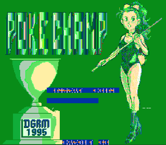 台球撞球/美女花式桌球Poke Champ