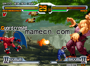 拳皇对街霸SNK Vs. Capcom出招表