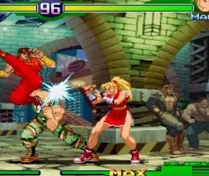 psp街头霸王Alpha3不死机版