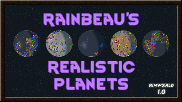 RimWorld环世界真实风格行星mod v1.1 最新中文版