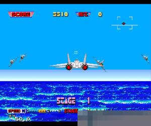 冲破火网 (After Burner) 日美版 - 32X 手机版