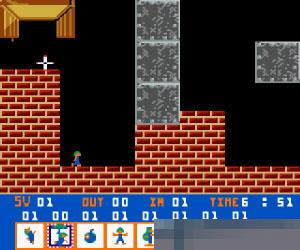0802 - 百战小旅鼠 (Lemmings) 美版 手机版