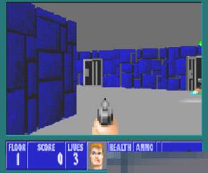 0399-3D德军总部 (Wolfenstein 3-D) 美版 手机版