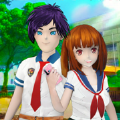 yandere动漫学校女孩模拟