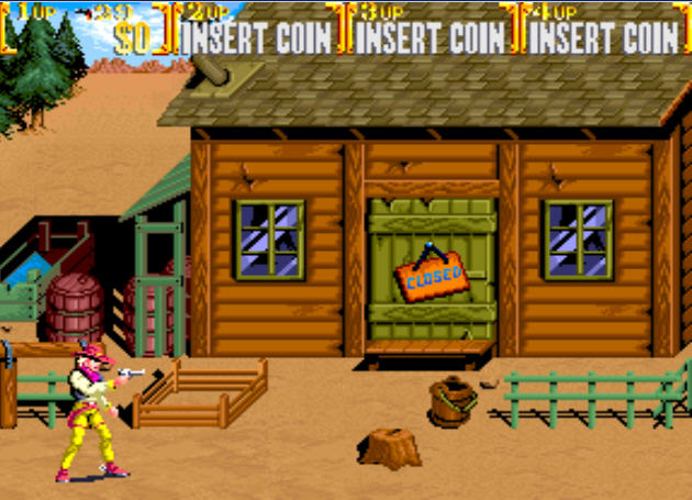 落日骑士(Wild West COW Boys of Moo Mesa)街机版