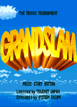 大满贯网球(Grand Slam Tennis)MD版