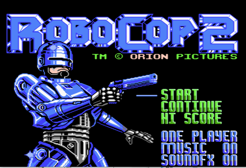 fc机械战警2(RoboCop2)模拟器