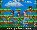 战斗原始人完美剧情版rom