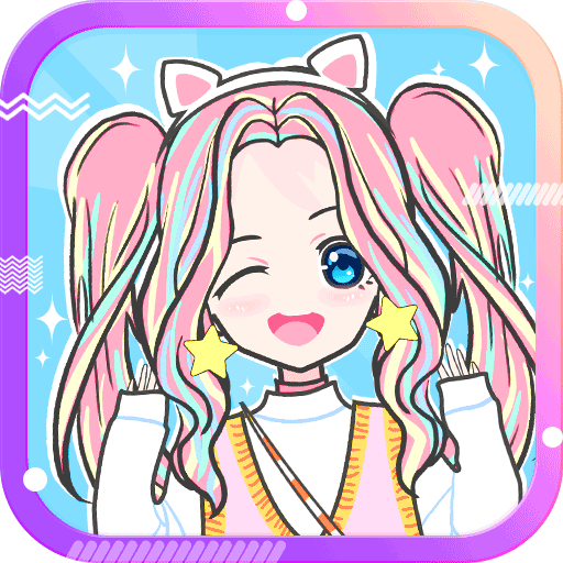 会化妆的时尚女孩