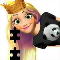 女孩拼图