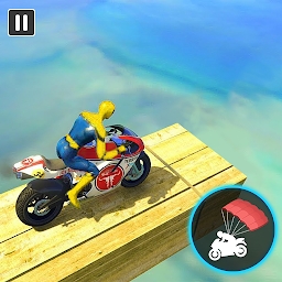 危险天空赛道摩托驾驶Motor Stunt